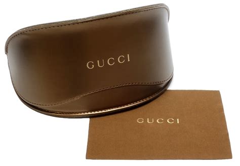 sunglasses case gucci|brand new Gucci case sunglasses.